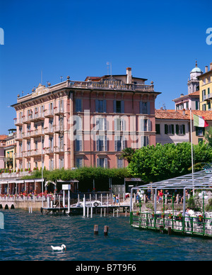 Das Hotel Metropole, Bellagio, Lombardei, Italien. Stockfoto