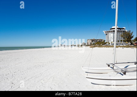 St Pete Beach in der Nähe von Grand Plaza Beach Hotel, Golfküste, Florida, USA Stockfoto