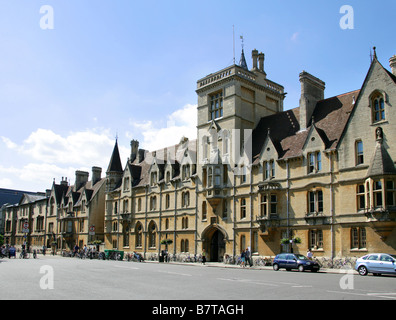 Am Balliol College der Universität Oxford, Oxford, Oxfordshire, Vereinigtes Königreich Stockfoto