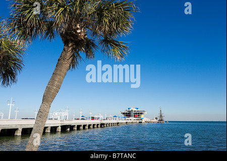 St. Petersburg Pier, St. Petersburg, Golfküste, Florida, USA Stockfoto