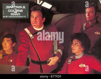 Star Trek: Der Zorn des Khan Jahr: 1982 USA Regie: Nicholas Meyer William Shatner, DeForest Kelley, George Takei, Nichelle Nichols Stockfoto