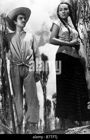 María Candelaria Jahr: Mexiko 1943 Regie: Emilio Fernández Pedro Armendáriz, Dolores del Rio Big Preis beim Filmfestival in Cannes 1946 Stockfoto