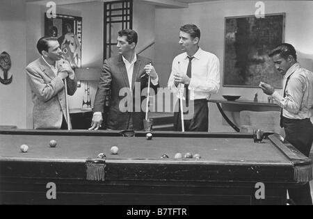 Ocean's Eleven Jahr: 1961 USA Frank Sinatra, Dean Martin, Sammy Davis jr, Peter Lawford, Regie: Lewis Milestone Stockfoto