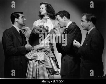 Der Philadelphia Story Jahr: 1940 USA Regie: George Cukor Cary Grant und Katherine Hepburn, James Stewart, John Howard Stockfoto