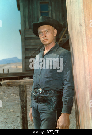 Die glorreichen Sieben Jahr: 1960 USA Yul Brynner Regisseur: John Sturges Stockfoto