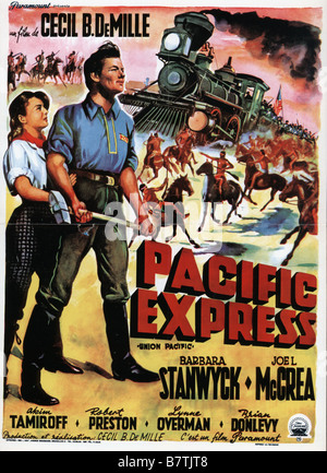 Union Pacific USA Jahr: 1939 Regie: Cecil B DeMille Film Poster Stockfoto