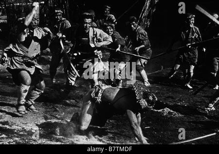 Shichinin no Samurai Sieben Samurai - Japan Jahr: 1954 Regie: Akira Kurosawa Stockfoto