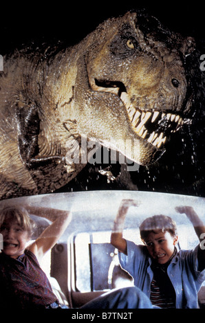 Jurassic Park Jahr: 1993 USA Joseph Mazzello, Ariana Richards Regie: Steven Spielberg. Stockfoto
