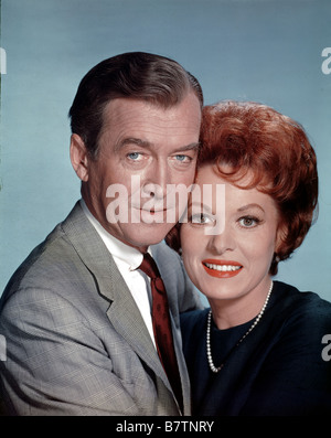 Monsieur Hobbs prend des vacances Hobbs nimmt eine Ferienhäuser Jahr: 1962 USA James Stewart, Maureen O'Hara Regie: Henry Koster Stockfoto