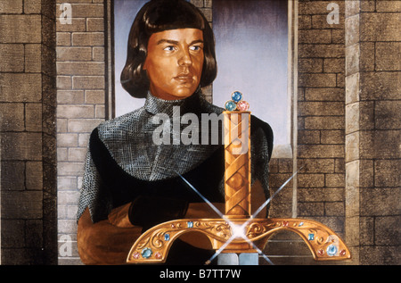 Prince Vaillant Prince Valiant Jahr: 1954 USA Robert Wagner Regie: Henry Hathaway Stockfoto