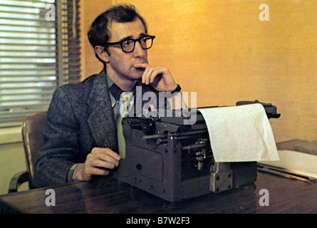 Die vorderen Jahr: 1976 USA Regie: Martin Ritt Woody Allen Stockfoto