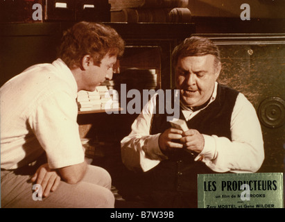 Die Hersteller Jahr: 1967 USA Regie: Mel Brooks Gene Wilder, Zero Mostel Stockfoto