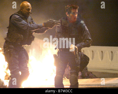 S.W.A.T. SWAT Jahr: 2003 USA Samuel L. Jackson und Colin Farrell Regie: Clark Johnson Stockfoto