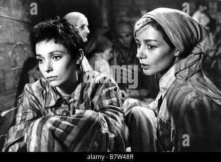 Kapò Jahr: 1959 Susan Strasberg, Emmanuelle Riva Regie: Gillo Pontecorvo Stockfoto