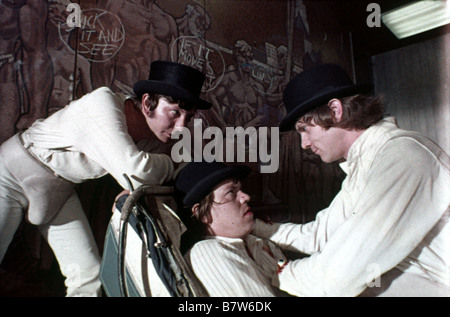 Orange mécanique A Clockwork Orange Jahr: 1971 UK, Malcolm McDowell Regisseur: Stanley Kubrick Stockfoto