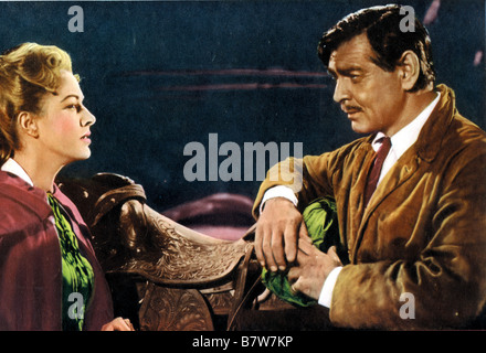 Le Roi Et quatre reines Der König und das Four Queens/le Roi Et 4 reines Jahr: 1956 USA Eleanor Parker, Clark Gable Regie: Raoul Walsh Stockfoto