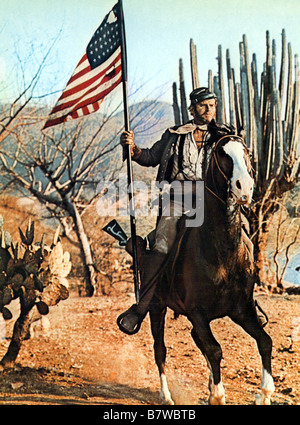 Major Dundee Jahr: 1965 USA Charlton Heston Regie: Sam Peckinpah Stockfoto