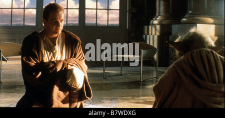Star Wars: Episode I - Die Dunkle Bedrohung Jahr: 1999 USA Ewan McGregor, Frank Oz Regie: George Lucas Stockfoto