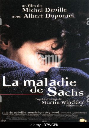 La Maladie de Sachs Jahr: 1999-France Affiche, Poster Albert Dupontel Regie: Michel Deville Stockfoto