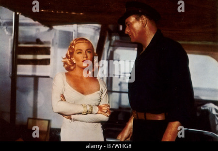 Le Renard des océans Meer jagen, das Jahr: 1955 USA John Wayne, Lana Turner Regie: John Farrow Stockfoto