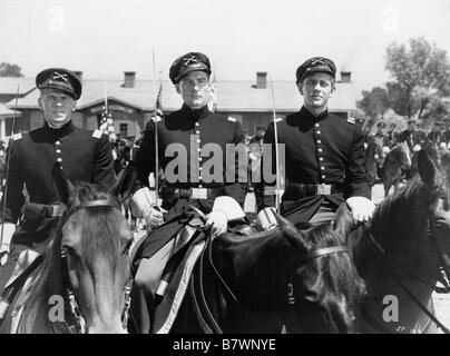 Santa Fe Trail Jahr: 1940 USA Ronald Reagan, Errol Flynn Regie: Michael Curtiz Stockfoto