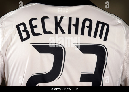 David Beckham 23 Stockfoto