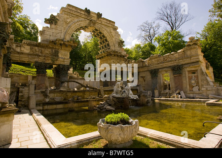 Die kleine Gloriette In den Gärten von Schloss Schönbrunn Wien Österreich Stockfoto