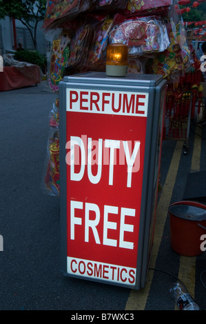 Singapur Chinatown China chinesische Streetshop speichern Nacht Marktzentrum downtown duty free Stockfoto