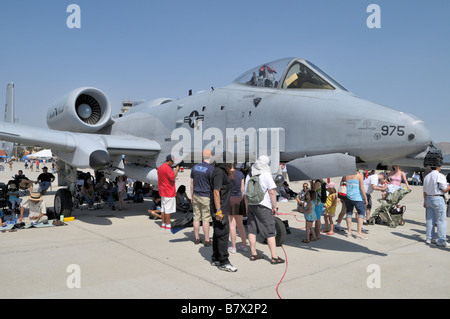 Eine Fairchild A-10A Thunderbolt Stockfoto