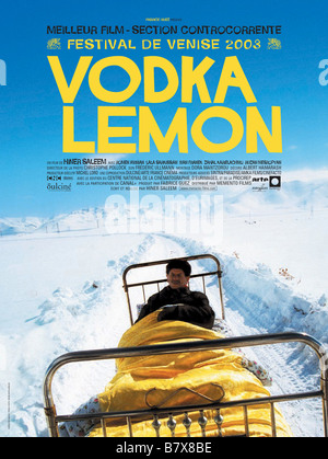 Wodka Lemon Jahr: 2003 Armenien / Frankreich / Italien Regie: Hiner Saleem Filmplakat (Fr) Stockfoto