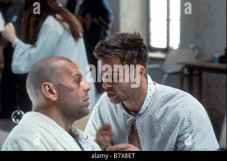 Twelve Monkeys Jahr: 1995 USA Bruce Willis, Brad Pitt Regisseur: Terry Gilliam Stockfoto