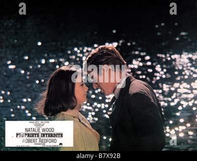 Diese Eigenschaft ist verdammt Jahr: 1966 USA Regie: Sydney Pollack Natalie Wood, Robert Redford Stockfoto