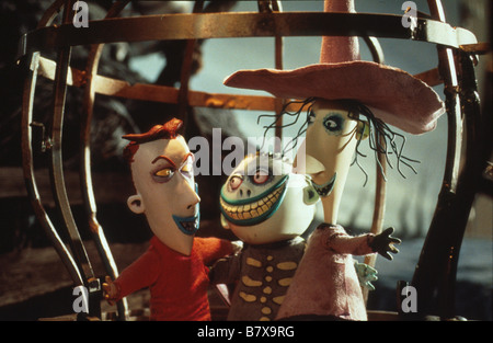 The Nightmare Before Christmas: Jahr: 1993 Regie: Henry Selick Animation Stockfoto