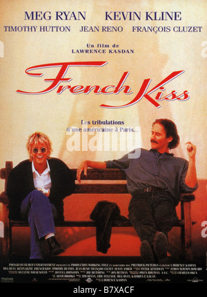 French Kiss Jahr: 1995-uk usa Regie: Lawrence Kasdan Film Poster Stockfoto