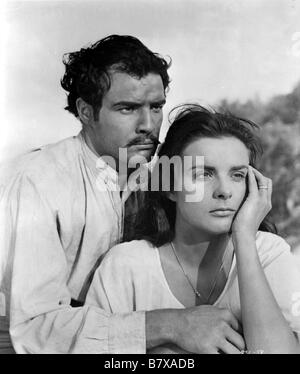 Viva Zapata Jahr: 1952 USA Marlon Brando, Jean Peters Regie: Elia Kazan Stockfoto