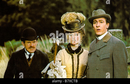 Das Privatleben des Sherlock Holmes Jahr: 1970 UK Robert Stephens, Geneviève Page, Colin Blakely Regie: Billy Wilder Stockfoto