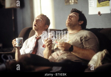 Shaun of the Dead Shaun der Toten Jahr: 2004-UK Simon Pegg, Nick Frost Regie: Edgar Wright Stockfoto