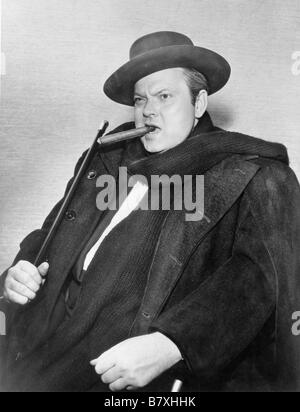 Portrait von Orson Welles (1915-1985), US-amerikanischer Schauspieler und Regisseur Stockfoto