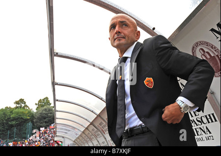 Luciano Spalletti Cheftrainer Roma Oktober 5 2008 Fußball Italien Serie A match zwischen Siena und AS Roma im Stadion Artemio Franchi in Siena Italien Foto: Enrico Calderoni AFLO SPORT 0391 Stockfoto