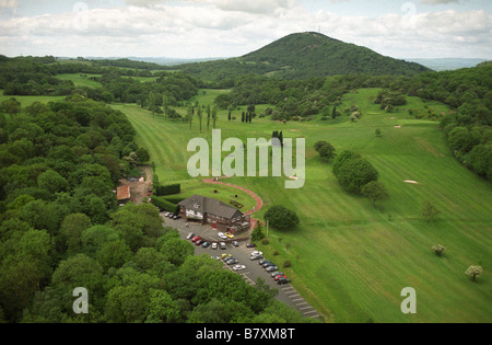 Luftaufnahme des Wrekin Golf Club in Shropshire, England Stockfoto