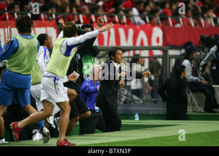 Akira Nishino Head Coach Gamba OCTOBER 22 2008-Fußball AFC Champions League 2008 Semi-Finale zwischen Urawa Red Diamonds 1 3 Gamba Osaka im Saitama Stadium 2002 Saitama Japan Foto von YUTAKA AFLO SPORT 1040 Stockfoto