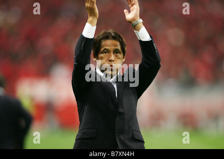 Akira Nishino Head Coach Gamba OCTOBER 22 2008-Fußball AFC Champions League 2008 Semi-Finale zwischen Urawa Red Diamonds 1 3 Gamba Osaka im Saitama Stadium 2002 Saitama Japan Foto von YUTAKA AFLO SPORT 1040 Stockfoto