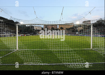 Gesamtansicht 25. Oktober 2008 italienischer Fußball-match zwischen Siena und Catania im Artemio Franchi Stadion in Siena Italien Foto: Enrico Calderoni AFLO SPORT 0391 Stockfoto