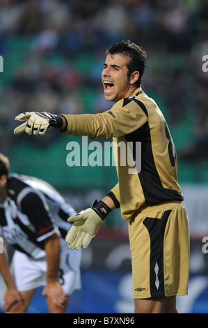 Gianluca Curci Siena 25. Oktober 2008 italienischer Fußball-match zwischen Siena und Catania im Artemio Franchi Stadion in Siena Italien Foto: Enrico Calderoni AFLO SPORT 0391 Stockfoto