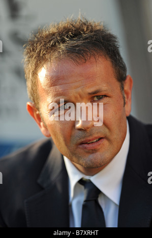 Sinisa Mihajlovic Bologna 16. November 2008 Fußball Trainer Sinisa Mihajlovic von Bologna in die italienische Serie A Spiel zwischen Siena und Bologna im Artemio Franchi Stadion in Siena Italien Foto: Enrico Calderoni AFLO SPORT 0391 Stockfoto