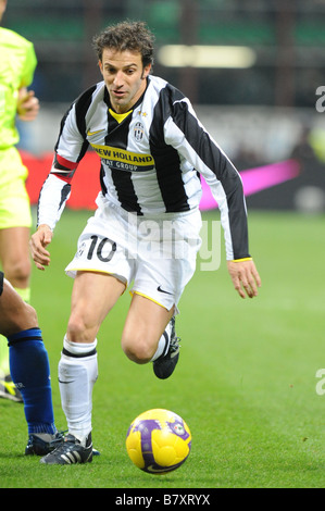 Alessandro Del Piero Juventus 22. November 2008 Fußball Italien Serie A Spiel zwischen Inter Mailand und Juventus Turin im San Siro Stadion in Mailand Italien Foto: Enrico Calderoni AFLO SPORT 0391 Stockfoto