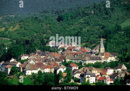 MOUTHIER-HAUTE-PIERRE DOUBS FRANCHE COMTE FRANKREICH Stockfoto