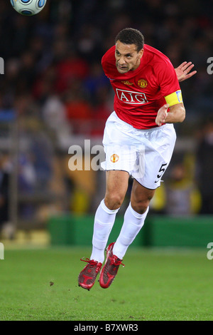 Rio Ferdinand Mann U 21. Dezember 2008 Fußball FIFA Club World Cup Japan 2008 Final Match zwischen Manchester United 1 0 Liga De Quito am Yokohama International Stadion Kanagawa Japan Foto von Daiju Kitamura AFLO SPORT 1045 Stockfoto