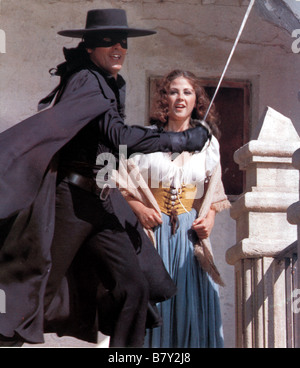 Zorro Jahr: 1975 - Italien Alain Delon, Ottavia Piccolo Regie: Duccio Tessari Stockfoto