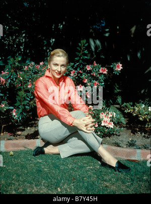 Joan Fontaine Joan Fontaine Joan Fontaine Actrice Américaine geb. En 1917 Stockfoto